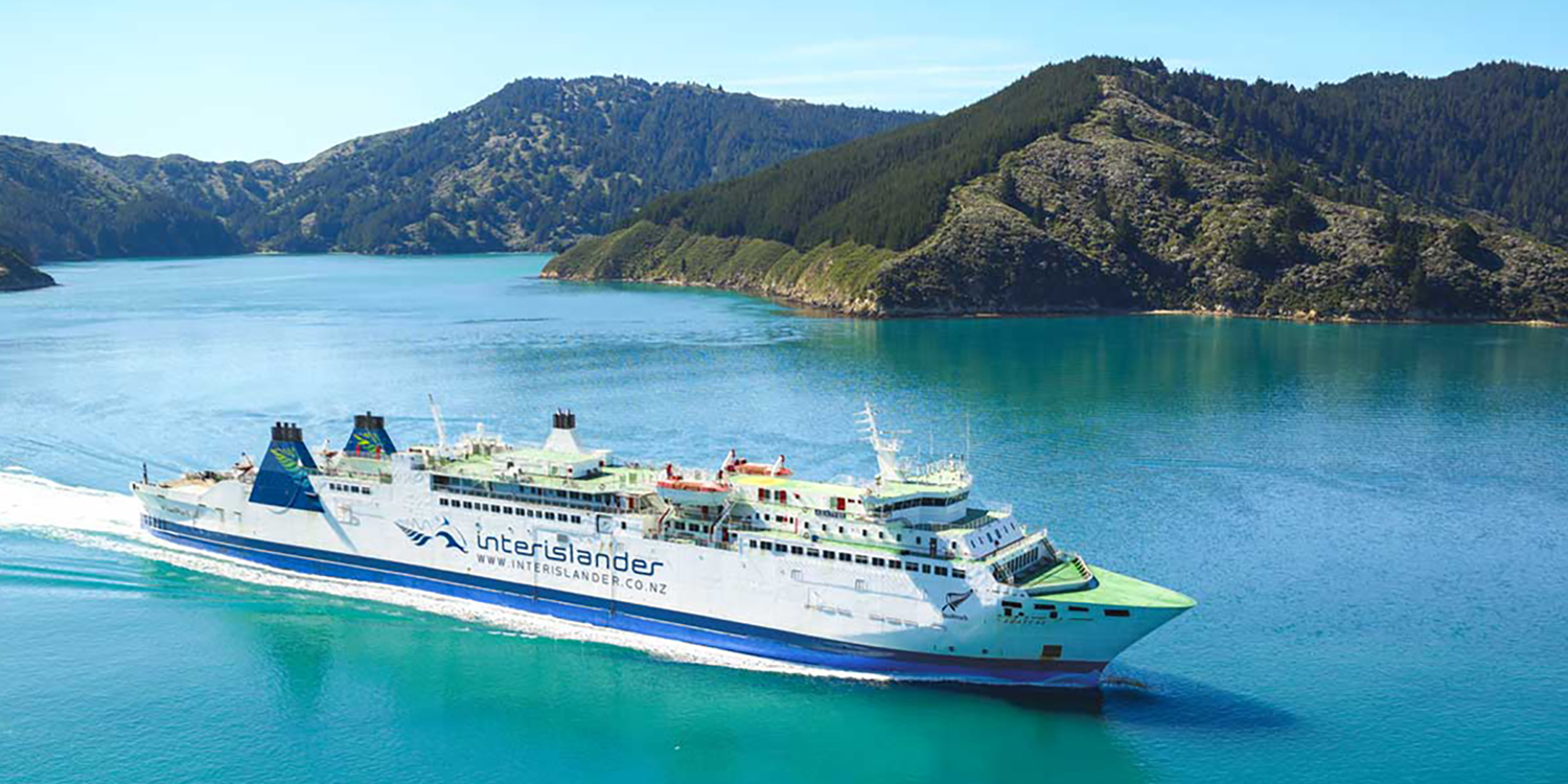 Wellington-Picton-Blenheim, 28 km, 26 Minuten Fahrtzeit (ohne Fährüberfahrt)