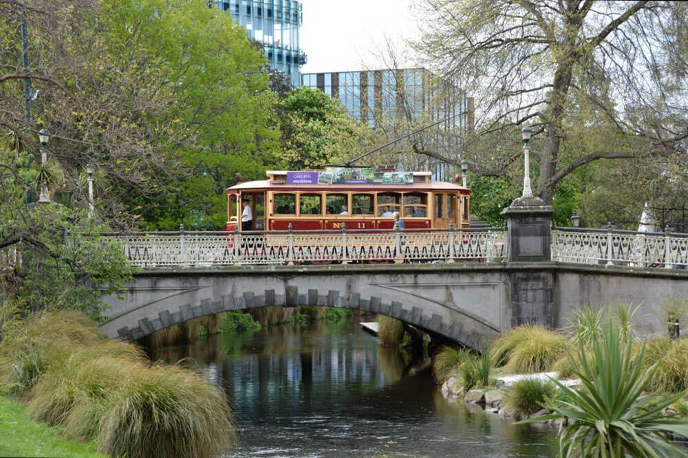 Abreise ab Christchurch