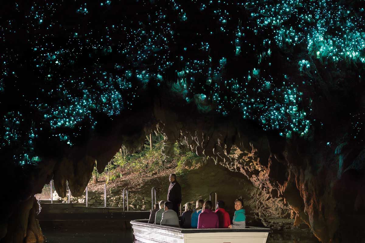 waitomo caves boat tour